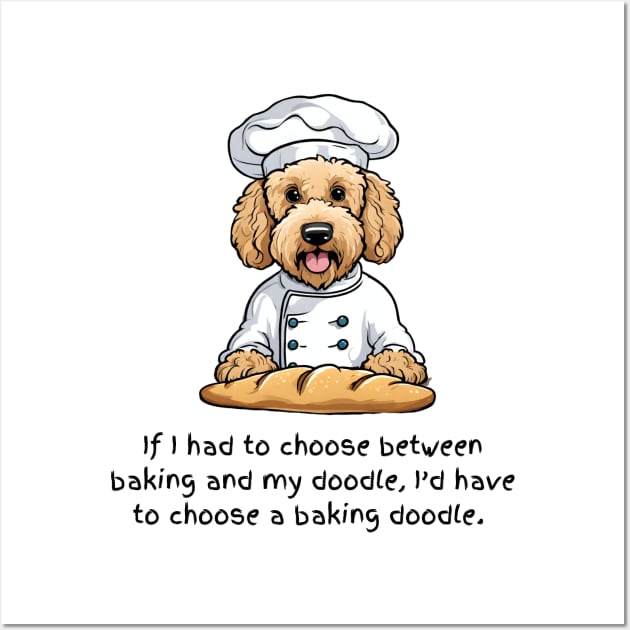 Choose a Baking Doodle Wall Art by Doodle and Things